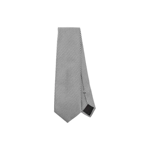 GIORGIO ARMANI Ties Men's Black White GIORGIO ARMANI Галстуки Мужской Черный Белый