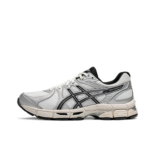 Asics Гель Exalt 2 Беговые кроссовки Низкий топ Белый/Серебряный/Черный Женские