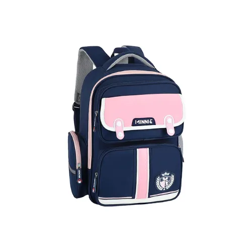 Disney Полиэстер Рюкзак Студенческий Рюкзак Стандартный Детский Темно-синий Розовый Темно-синий Зеленый Шафран