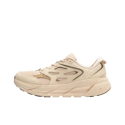 HOKA ONE ONE Clifton L Беговые кроссовки Низкий верх Светло-желтый Мужской