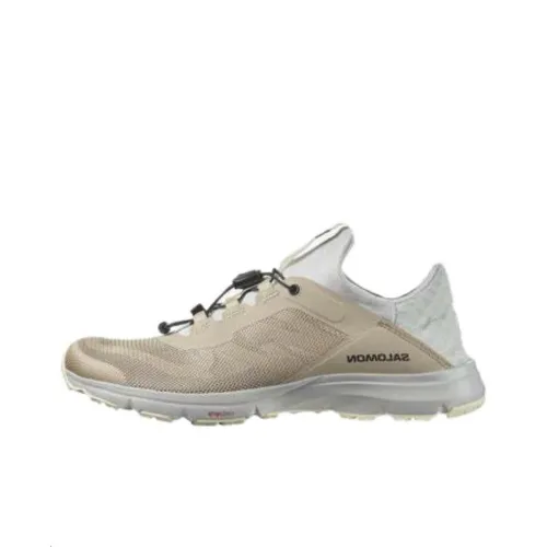 Salomon Collaboration Amphib Bold 2,0 Беговые кроссовки Низкий топ Серый Желтый Женские