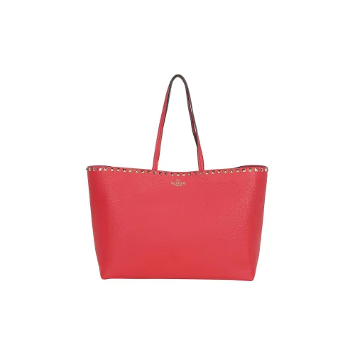 Valentino Кожа Тоут Сумка Сумка для покупок Сумка Женская Красная
