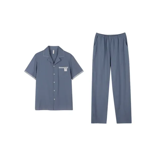 Пижамный комплект Follow The United States мужской светло-синий