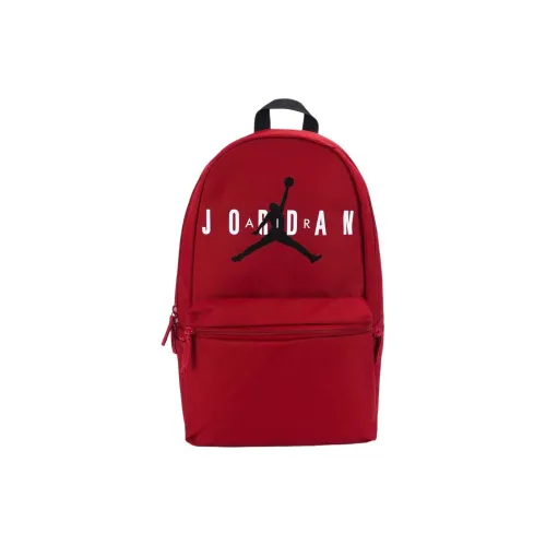 Jordan Polyester Backpack Large Unisex Red Джордан Полиэстер Рюкзак Большой Унисекс Красный