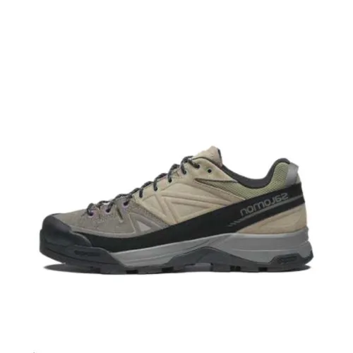 Salomon Collaboration X Alp Уличная обувь Низкий топ Коричневый Черный Унисекс