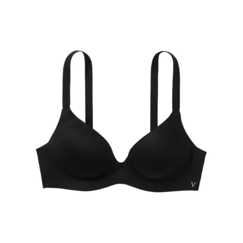 Victoria's Secret BARE Беспроводная Коллекция 4273 Тень Позиционирование Стиль Infinity Flex Легко Подкладанный Беспроводной Бюстгальтер Женский Черный