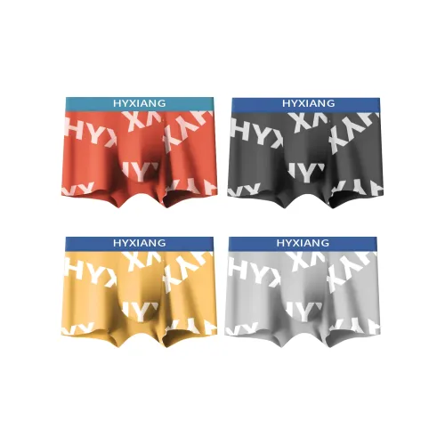 H YXIANG Мужское нижнее белье 4 штуки