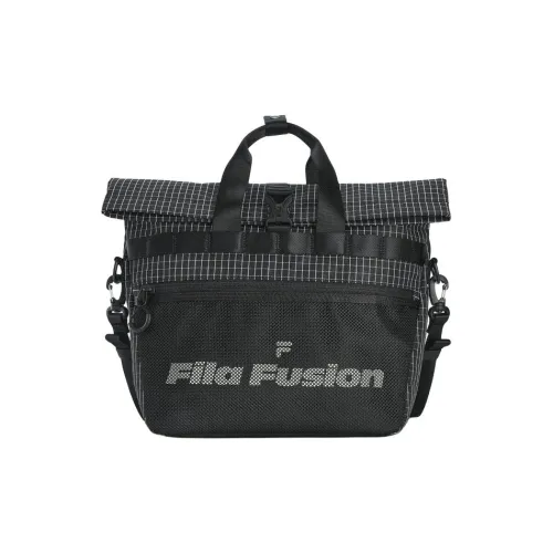 FILA FUSION Ткань Сумка через плечо Сумка Экстра Маленькая Унисекс Темно-черная