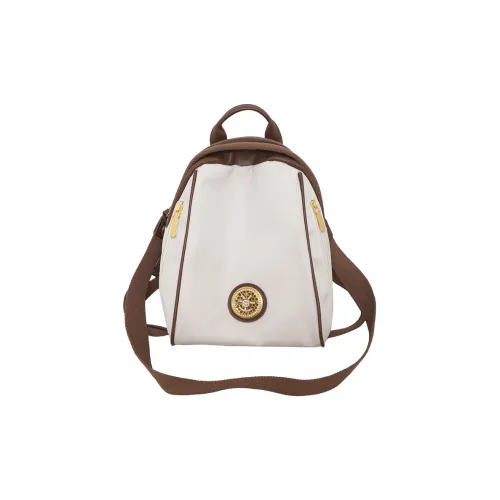 Parker Bear Нейлон Заклинание «Сжать обруч» ПУ (полиуретан) Рюкзак Унисекс Черный Белый Серый Желтый