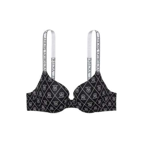 Victoria's Secret Бюстгальтер Женский Черный Логотип