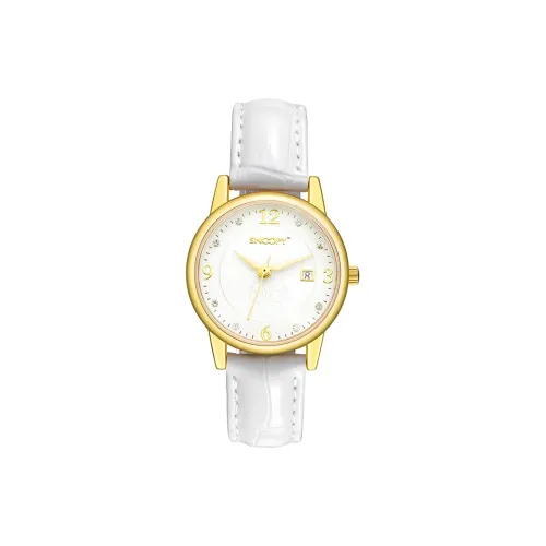 Снупи Electronic Movement Женские часы 28,5mm*28,5mm*9mm Белый