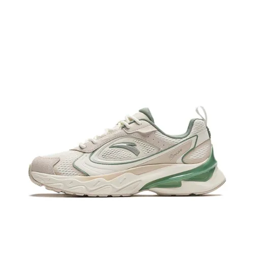 ANTA Millennial 7 Амортизация Износостойкий Низкий Топ Casual Мужской Белый Серый Зеленый