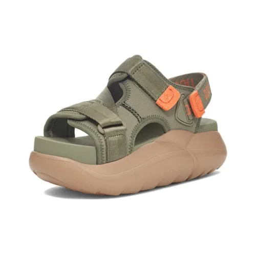 UGG Пляжные сандалии Зеленые Женские