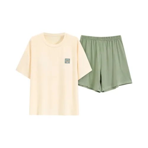 The Story Of The Flower Season Пижамный комплект женский абрикосовый