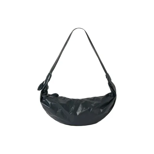 Lemaire Croissant Series Телячья кожа Сумка через плечо Средняя Женская Полночный синий