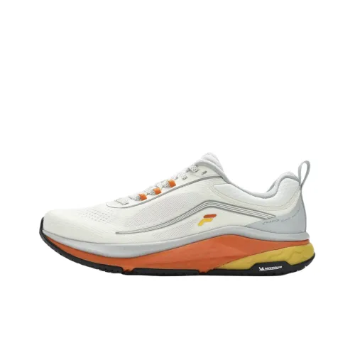 FILA SPD PANTHER 2 Дышащие Низкие Кроссовки для Бега Мужские Кремово-Белые