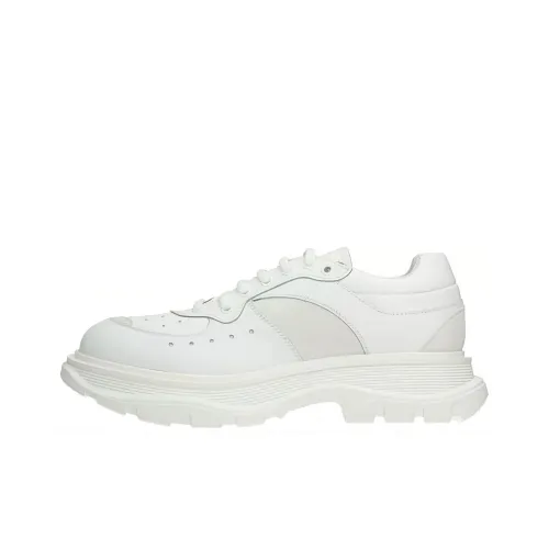 Alexander McQueen Tread Slick Low Топ Беговые кроссовки Мужской Белый