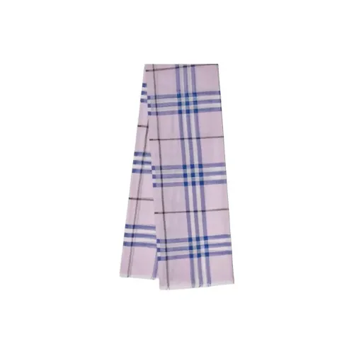 Burberry Вязаные шарфы Мужской Фиолетовый