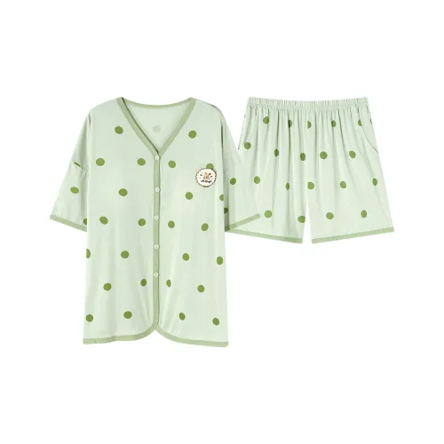 JinShaLa Pajama Комплект Женский Светло-Зеленый
