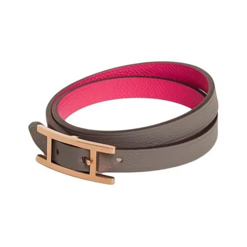 HERMES Наручные повязки Женские Коричневый