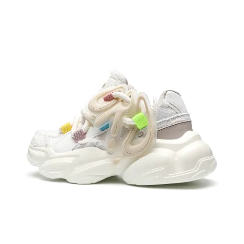 ORD Low-Top Crepe Sneakers Light Beige Unisex
