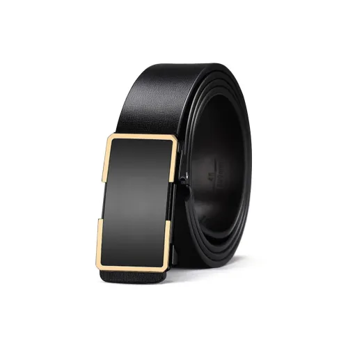 NIUMJ Премиум Телесная коровья кожа Мужской Минималистский стиль Бизнес костюм Повседневные джинсы Ремень