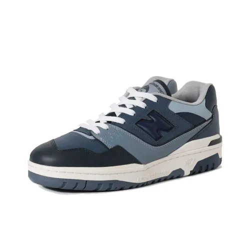 BEAMS x New Balance NB 550 'Индиго' Амортизация Износостойкий Низкий Топ Винтажные Баскетбольные Кроссовки Мужские Синие