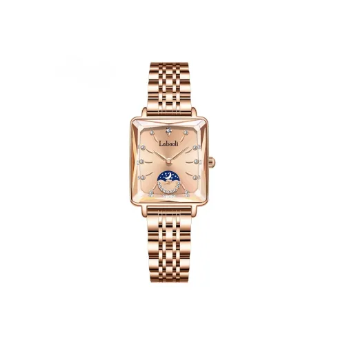 Labaoli LA490 Кварцевый механизм Часы Женские Красный циферблат