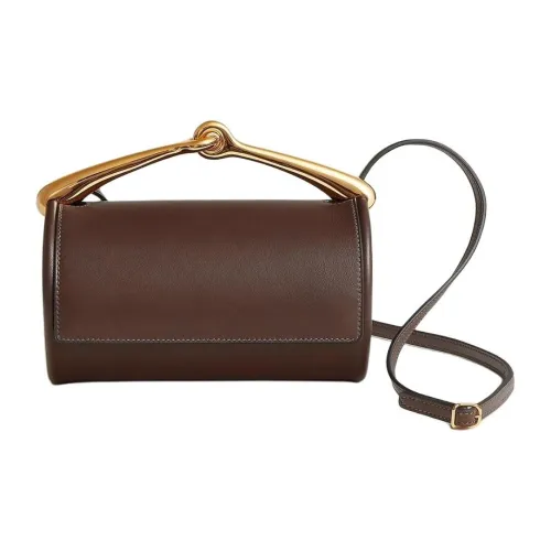 HERMES Maximors Volupto Телячья кожа Портативная Сумка через плечо Сумка на плечо Женская 4H Какао Какао