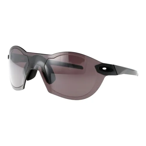 Oakley Ацетат Нерегулярная форма Солнцезащитные очки Мужской Фиолетовый