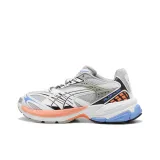 Белый, серый, оранжевый