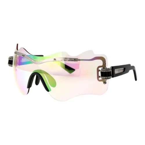 KUBORAUM Нерегулярная форма Солнцезащитные очки Женские Черный