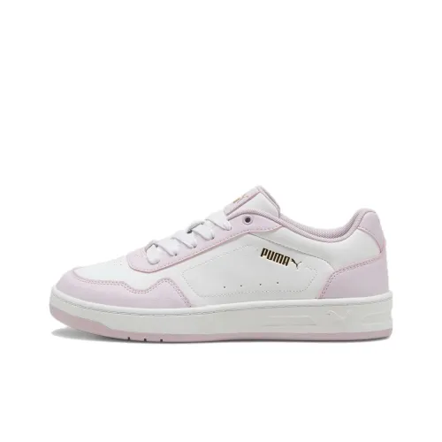 PUMA Court Classy Low Топ Скейтборд Кроссовки Женские Розовые Белые