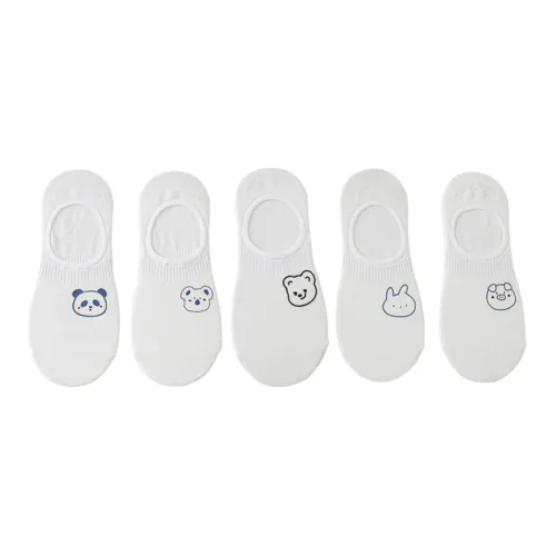 AUGUST No Show Носки Женские упаковка из 5 пар