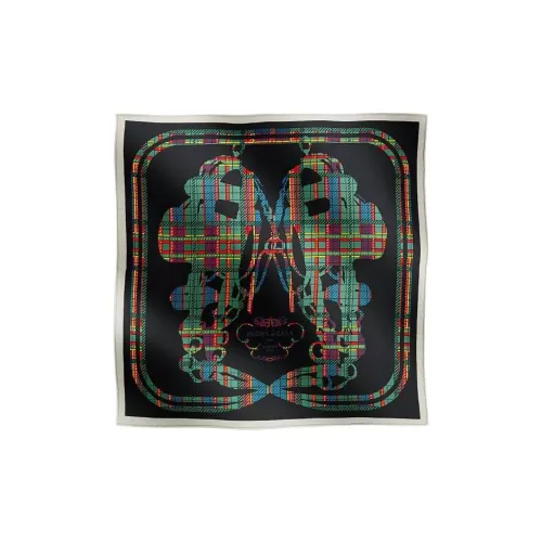 HERMES Шелковые шарфы для женщин многоцветные