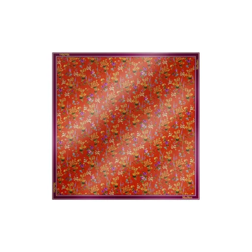 MaxMara Шелковые Шарфы Женские Красный