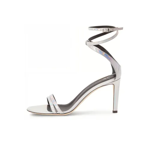 Giuseppe Zanotti Catia One Ремень Сандалии Серебряный Женские