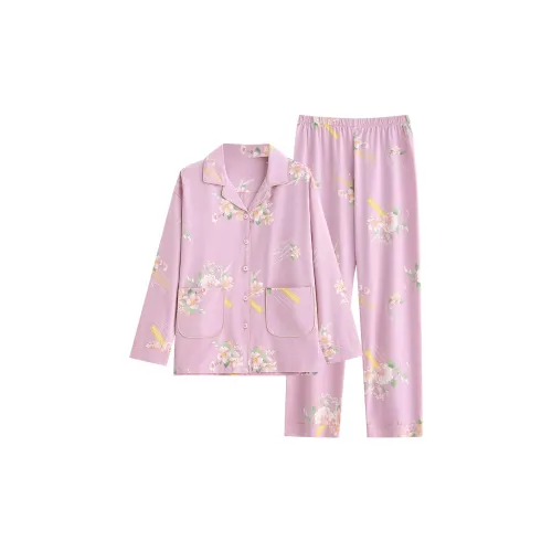 Follow the United States Пижамный комплект Женские Розовый