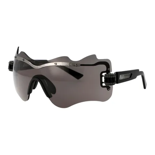 KUBORAUM Нерегулярная форма Солнцезащитные очки Унисекс Черный