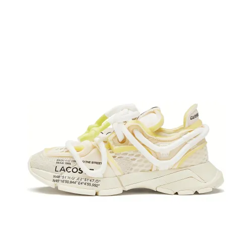 LACOSTE Низкий топ Повседневная обувь Женская Экрю