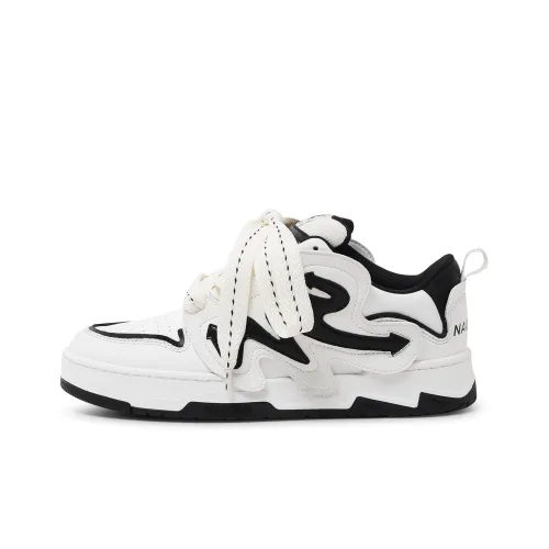 Resistant to connectivity NAILIAN | Climber Low Топ Кроссовки для скейтбординга Унисекс Белый черный