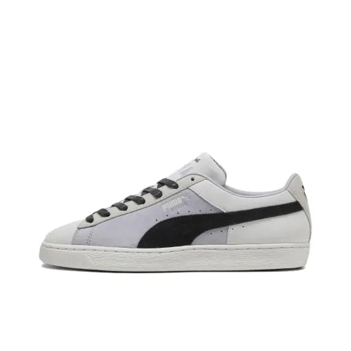 PUMA Suede Iconi Low Скейтборд Кроссовки Унисекс Серый Черный