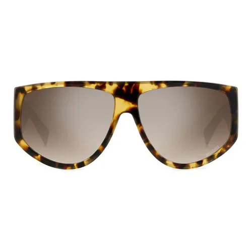 MISSONI Ацетат Нерегулярная форма Солнцезащитные очки Женские Черепаховый