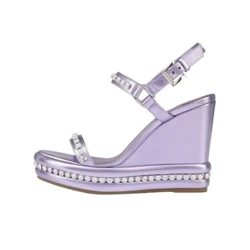 CL one Ремень Сандалии 11cm Женские Фиолетовый