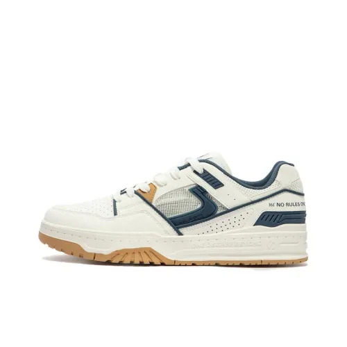 361° Cloud Journey Амортизация Износостойкие Низкие Кроссовки для Скейтбординга Мужские Белые и Синие