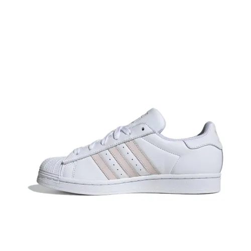 Adidas Originals Superstar W Водонепроницаемый и Износостойкий Низкий Топ Скейтборд Кроссовки Женские Белые