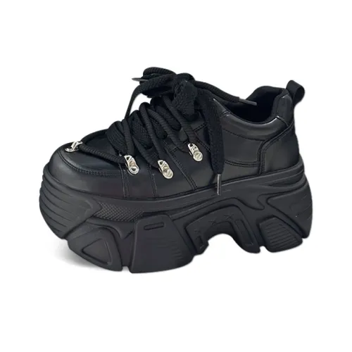 Pak Channy Износостойкий и Легкий Низкий Топ Кроссовки с Толстой Подошвой Женские