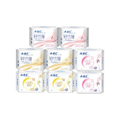 ABC Мягкий и Удобный Day и Night Комбинация для Ежедневного Использования Гигиенические Прокладки Дружественные к Коже