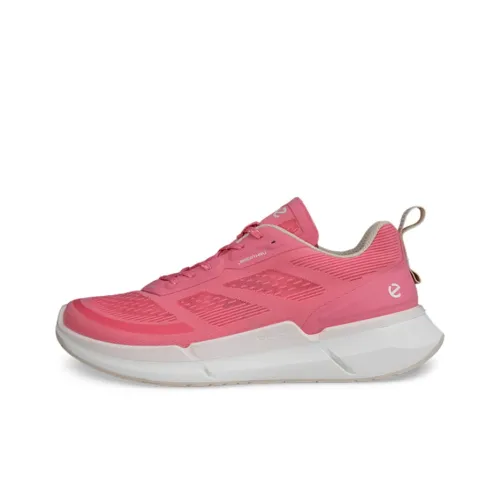 Ecco Walking 2,2 Коллекция Низкий Топ Повседневный Женский Розовый