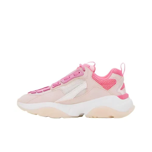 AMIRI Bone Runner Low Топ Повседневная обувь Женская Розовая